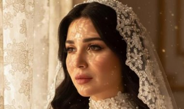 مي عز الدين تنشر صورا جديدة لها بفستان الزفاف