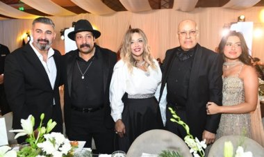نجوم الفن وكبار الشخصيات يحتفلون بزفاف ابنة المنتج محمد الشريف