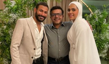 محمد هنيدي يحتفل بخطوبة ابنته في أجواء عائلية