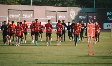 تفاصيل مران الأهلي قبل مباراة جورماهيا الكيني في دوري الأبطال