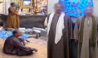 القبض على شخصين لتعديهما على عاملين لوقف أعمال الرصف بأحد شوارع سوهاج