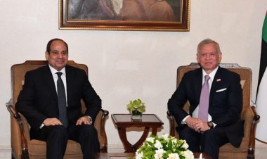 الرئيس السيسي  وعاهل الأردن  يناقشان  تطورات القضايا الإقليمية والدولية