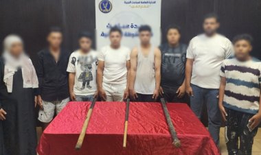 ضبط المتهمين بالاعتداء على صاحب محل في مول بالجيزة