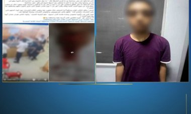 طالب  يطعن زميله بسلاح أبيض بعد مشادة كلامية فى الزاوية الحمراء