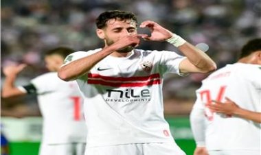 الزمالك يتقدم على أوتوهو بهدفين نظيفين في الشوط الأول