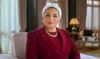 السيدة انتصار السيسي توجه التهنئة بمناسبة عيد العمال