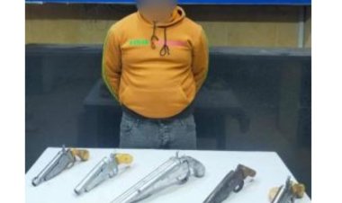 سقوط تاجر سلاح فى دار السلام بحوزته 5 قطع وطلقات نارية