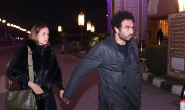 بالصور.. عزاء والدة تارا عماد بمسجد الشرطه في أكتوبر