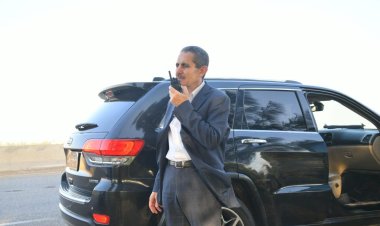 جولة مفاجئة لمحافظ الغربية بطريق طنطا كفر الشيخ الدولي