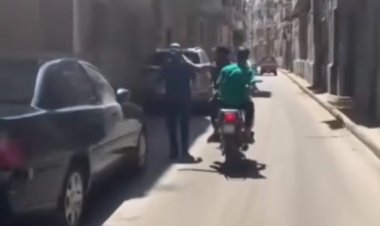 "كنا بنهزر".. المتهمان في واقعة الاعتداء على المارة بالموتوسيكل بعين شمس يعترفان أمام الشرطة