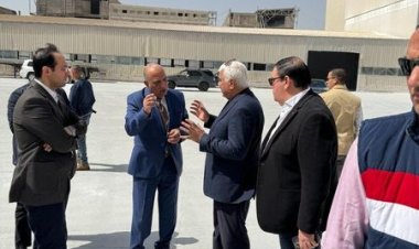وزير قطاع الأعمال يزور مصانع التلك والكاولين وكربونات الكالسيوم بالعاشر من رمضان