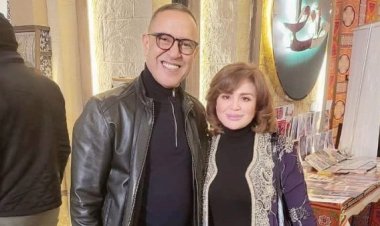 إلهام شاهين توجه رسالة لـ أشرف عبد الباقي