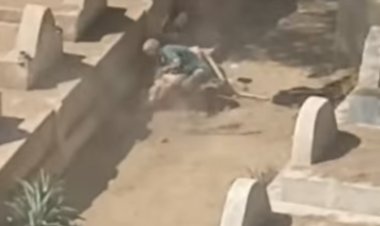 "التربى ونجله ".. الداخلية تكشف ملابسات فيديو إخراج جثث من داخل مقابر بالقليوبية