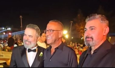 أشرف عبدالباقي وياسر جلال يشاركان صبحي خليل فرحته بزفاف ابنته