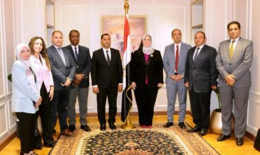 وزيرة التضامن الاجتماعي تستقبل وفد عراقي للتعاون في مجال علاج وتأهيل مرضى الإدمان