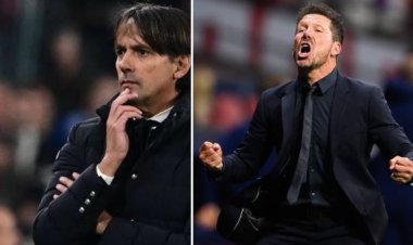 التشكيل الرسمي لمواجهة أتلتيكو مدريد وإنترميلان في دوري أبطال أوروبا