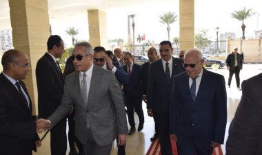 محافظ بورسعيد يستقبل وزير العمل لمتابعة عدد من الملفات المهمة