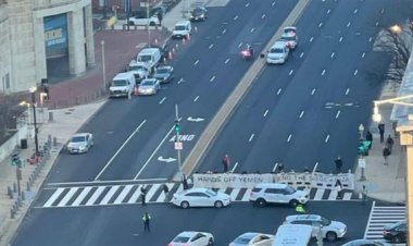 للمطالبة بفك حصار غزة.. متظاهرون يغلقون متحف الهولوكوست في واشنطن