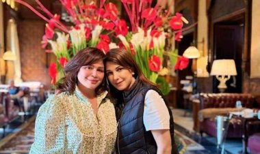 إلهام شاهين لـ ماجدة الرومي بعد حفلها في العلمين: أجمل جميلات الفن فى الوطن العربي