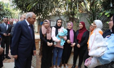 لفتة إنسانية… محافظ الجيزة يقدم التهنئة لنزلاء دور لأيتام والمسنين والمستشفيات بمناسبة عيد الفطر المبارك