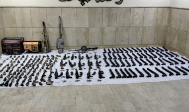 ترسانه ضخمة من الأسلحة..«الداخلية» تكشف تفاصيل جديدة في مخزن خط الصعيد محمد محسوب