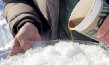 قهوة مثلجة تثير الجدل على مواقع التواصل الاجتماعي.. لماذا؟