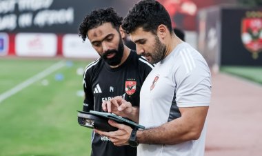 حسين الشحات يخوض المرحلة الأخيرة من التأهيل في مران الأهلي