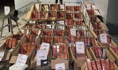 الأمن بالفيوم يضبط ورشة لتصنيع الألعاب النارية بحوزة 800 ألف قطعة