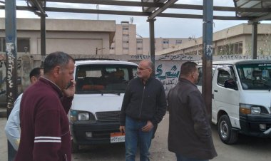 محافظ كفر الشيخ يتابع انتظام سير العمل بمواقف الأجرة