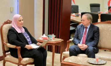 وزيرة التضامن تلتقي سفير الاتحاد الأوروبي بالقاهرة لبحث تطورات الأوضاع الإنسانية والإغاثية بغزة