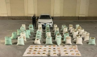 سقوط عنصر إجرامي بحوزته 1,5 طن حشيش  بـ 95 مليون جنيه فى الإسماعيلية 