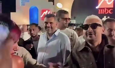 مقالب رامز جلال تلاحق الفنانين في الساحل الشمالي بمسدس مياه:  مافيش فنان في أمان