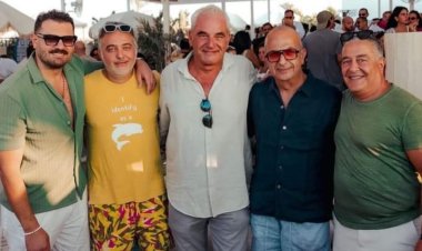 بالصور| عمرو يوسف ونجوم الفن فى مراسى