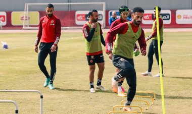 مران الأهلي.. انتظام عبد القادر.. و«كريستو» يبدأ الجرى حول الملعب