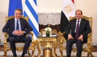 القمة المصرية الأوروبية.. السيسي يستقبل رئيس وزراء اليونان