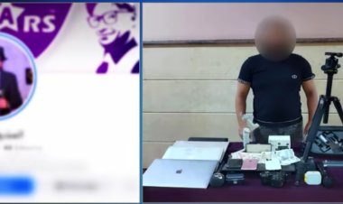 الأمن يكشف ملابسات القبض على المذيع الفرفوش