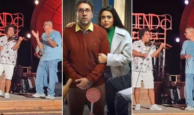 عمرو دياب يطلب عزف موسيقى "أشغال شقة".. وهشام ماجد يعلّق: "الهضبة"