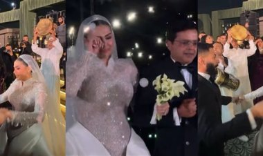 الصور الأولى لحفل زفاف ابنة محمد هنيدي بحضور نجوم الفن