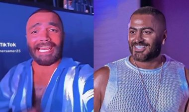 تامر حسني يعلق ساخرا على معجب يشبهه: «كنت فاكر إن أنا»