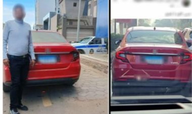 القبض على  قائد سيارة ملاكى لقيامه بطمس لوحاتها المعدنية الخلفية بالمنوفية      