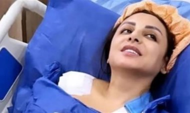 نبيلة عبيد تدعم أنغام بعد الجراحة: "جمهورك مستنيكي"