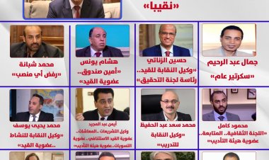بالأسماء والمناصب.. التشكيل الجديد لمجلس نقابة الصحفيين وهيئة المكتب واللجان