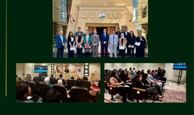 زيارة طلبة كلية الحقوق بجامعة عين شمس إلى النيابة الإدارية