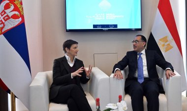 مدبولي يلتقي بنظيرته الصربية لبحث سُبل تعزيز التعاون المشترك