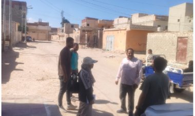 محافظة مطروح تستجيب لـ«المصريين الأحرار» بإعادة رصف شارع حيوي  