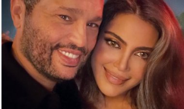 ريهام حجاج تهنئ زوجها النائب محمد حلاوة بانتخابه رئيسًا للجنة الصناعة والتجارة بمجلس الشيوخ