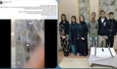 3 فتيات في مواجهة ثلاثة رجال ..خلافات الجيرة تشعل مشاجرة بالاسلحة البيضاء بالغربية 