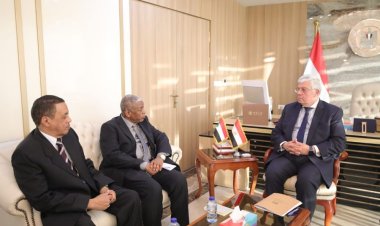 وزير التعليم العالي يلتقي السفير السوداني بالقاهرة