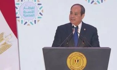 الرئيس السيسي: من الضروري وجود النقاش بيننا واختلاف وجهات النظر لا يعتبر مشكلة