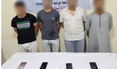 القبض على تشكيل عصابي بالمنيا تخصص في النصب والاحتيال الإلكتروني على المواطنين